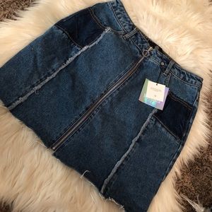 Misguided denim skirt!